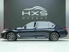 2022 BMW 5 Series 530Li Premium M Sport Package, чёрный — фото 4