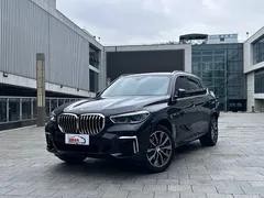 2022 BMW X5 30Li Premium M Sport Package, чёрный — фото 1