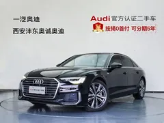 2021 Audi A6L 55 TFSI quattro Premium Dynamic, чёрный — фото 1