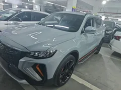 2022 Geely Atlas X 1.8TD DCT Premium, синий — фото 2