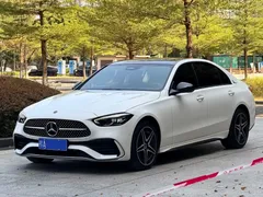 2023 Mercedes-Benz C-Class C 260 L Sport, белый — фото 1
