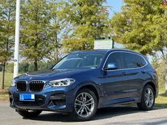2021 BMW X3, синий — фото 1