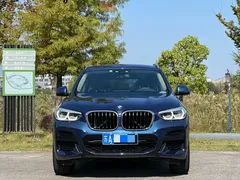 2021 BMW X3, синий — фото 2