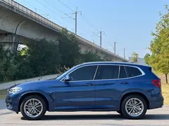 2021 BMW X3, синий — фото 4