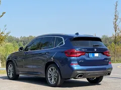 2021 BMW X3, синий — фото 7