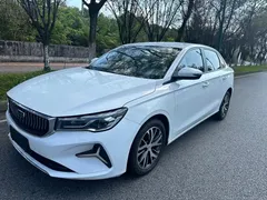 2022 Geely Emgrand 4th Gen 1.5L CVT Luxury, белый — фото 2