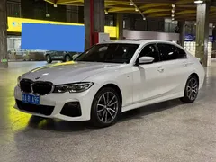 2022 BMW 3 Series 325Li M Sport, белый — фото 1