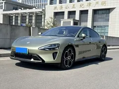2024 Xiaomi SU7 RWD Long Range Smart Driving, зелёный — фото 1