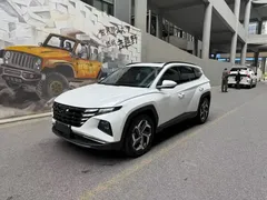 2023 Hyundai Tucson L 1.5T AT 2WD DLX Luxury, белый — фото 1