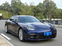 2021 Porsche Panamera 2.9T, синий — фото 3