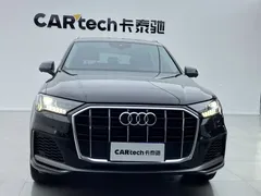 2021 Audi Q7 55 TFSI quattro S line Sport, чёрный — фото 8