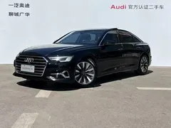 2023 Audi A6L 45 TFSI, чёрный — фото 1