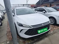 2025 BYD Qin PLUS DM-i PHEV Smart Driving 55km Leading, белый — фото 4