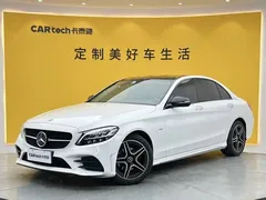 2021 Mercedes-Benz C-Class C 260 L Sport, белый — фото 1