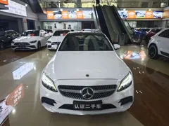 2021 Mercedes-Benz C-Class C 260 L Sport, белый — фото 1