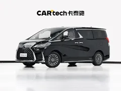 2020 Lexus LM 300h 4, чёрный — фото 2