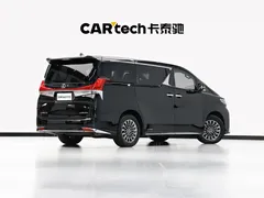 2020 Lexus LM 300h 4, чёрный — фото 22