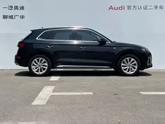 2022 Audi Q5L 40T Luxury Dynamic, чёрный — фото 3