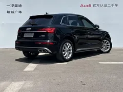 2022 Audi Q5L 40T Luxury Dynamic, чёрный — фото 4