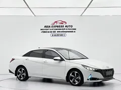 2022 Hyundai Elantra 1.5L CVT LUX Premium, белый — фото 3