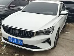 2023 Geely Emgrand 4th Gen Champion 1.5L CVT Luxury, белый — фото 2