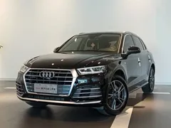 2020 Audi Q5L 40 TFSI Fashion, чёрный — фото 1