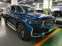 2021 Geely Monjaro 2.0TD DCT 2WD EVO Premium, синий — фото 4