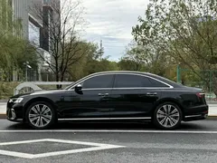 2023 Audi A8L 55 TFSI quattro Flagship, чёрный — фото 3
