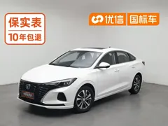 2021 Changan Eado PLUS Blue Whale NE 1.4T GDI DCT Premium, белый — фото 1