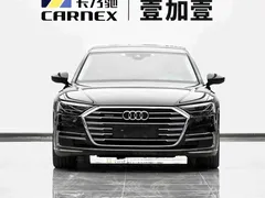 2021 Audi A8L 50 TFSI quattro Comfort, чёрный — фото 2