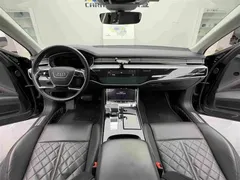 2021 Audi A8L 50 TFSI quattro Comfort, чёрный — фото 12