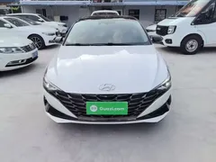 2022 Hyundai Elantra 1.5L CVT LUX Premium, белый — фото 3