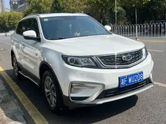 2021 Geely Atlas 1.8TD DCT 2WD Comfort, белый — фото 3