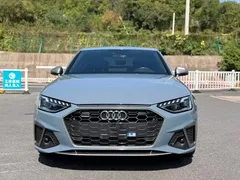 2022 Audi A4L 40 TFSI quattro RS Package, синий — фото 2