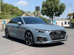 2022 Audi A4L 40 TFSI quattro RS Package, синий — фото 3