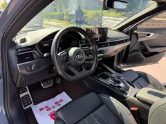 2022 Audi A4L 40 TFSI quattro RS Package, синий — фото 5