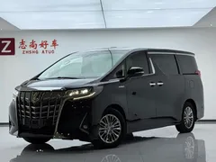 2020 Toyota Alphard Hybrid 2.5L Gold Special Edition, чёрный — фото 1