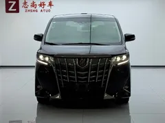 2020 Toyota Alphard Hybrid 2.5L Gold Special Edition, чёрный — фото 2