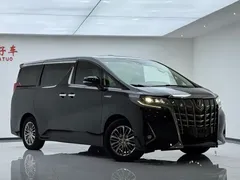 2020 Toyota Alphard Hybrid 2.5L Gold Special Edition, чёрный — фото 3