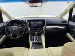 2020 Toyota Alphard Hybrid 2.5L Gold Special Edition, чёрный — фото 7