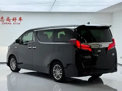 2020 Toyota Alphard Hybrid 2.5L Gold Special Edition, чёрный — фото 12