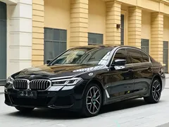 2022 BMW 5 Series 530Li Premium M Sport Package, чёрный — фото 3
