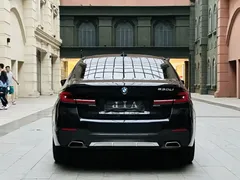 2022 BMW 5 Series 530Li Premium M Sport Package, чёрный — фото 6