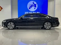 2023 Audi A8L 50 TFSI quattro Select, чёрный — фото 4