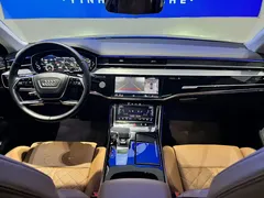 2023 Audi A8L 50 TFSI quattro Select, чёрный — фото 13