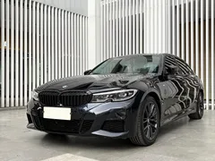 2021 BMW 3 Series 325Li M Sport Night Package, чёрный — фото 1