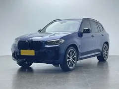 2022 BMW X3 Leading M Night Package, синий — фото 1