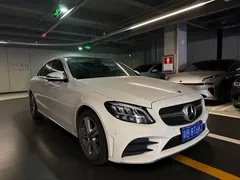 2021 Mercedes-Benz C-Class C 260 L Sport, белый — фото 3