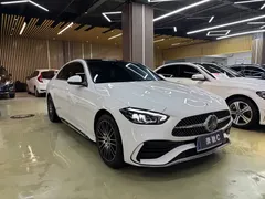 2022 Mercedes-Benz C-Class C 260 L Sport, белый — фото 3