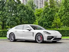 2021 Porsche Panamera 2.9T, белый — фото 3